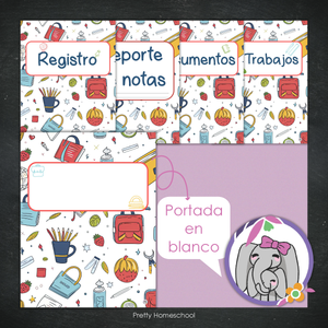 Portafolio Homeschooler 2025 – 2026 - School Pattern - Impreso