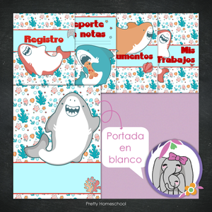 Portafolio Homeschooler 2025 – 2026 - Tiburones - Impreso