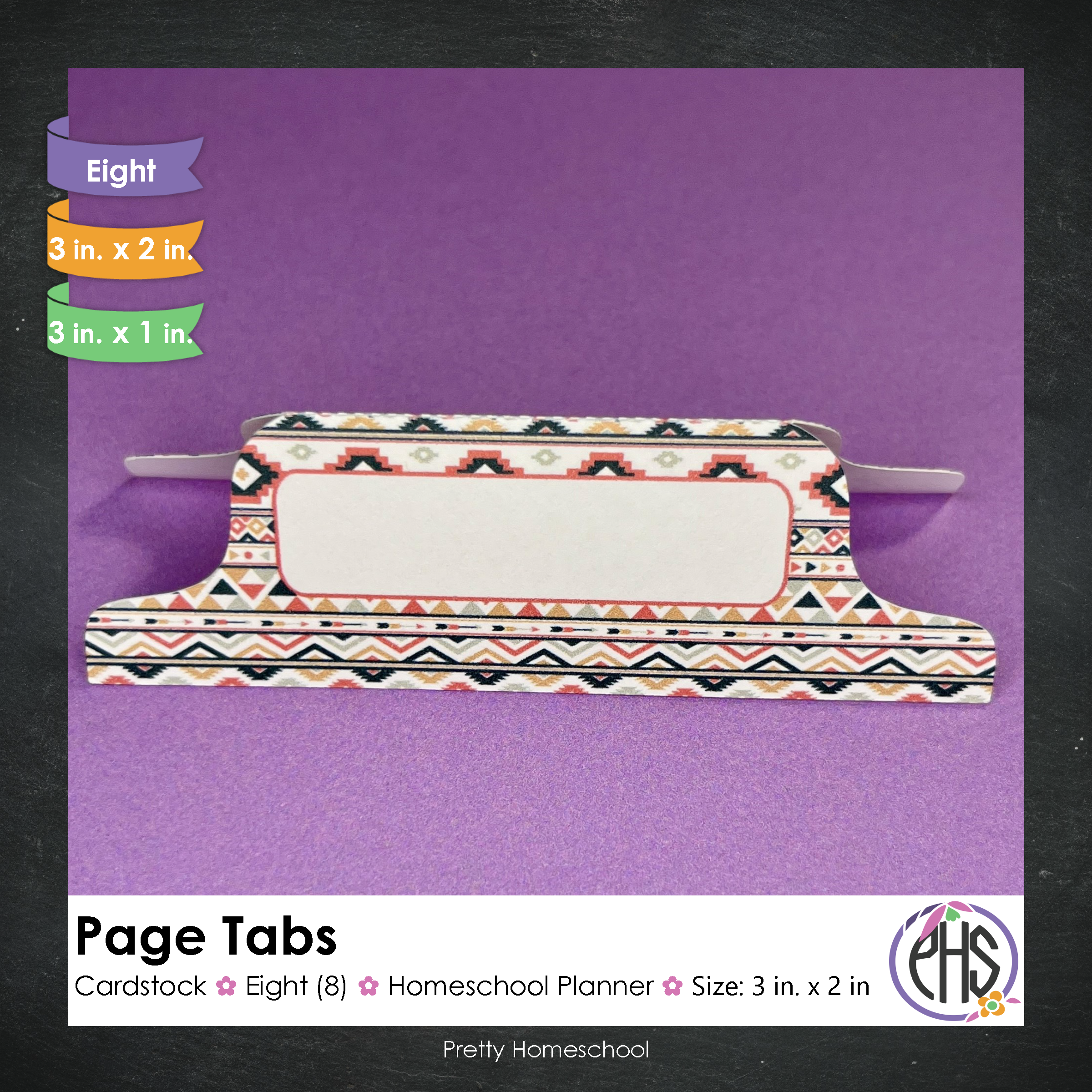 Page Tabs / Homeschool Planner / Aztec