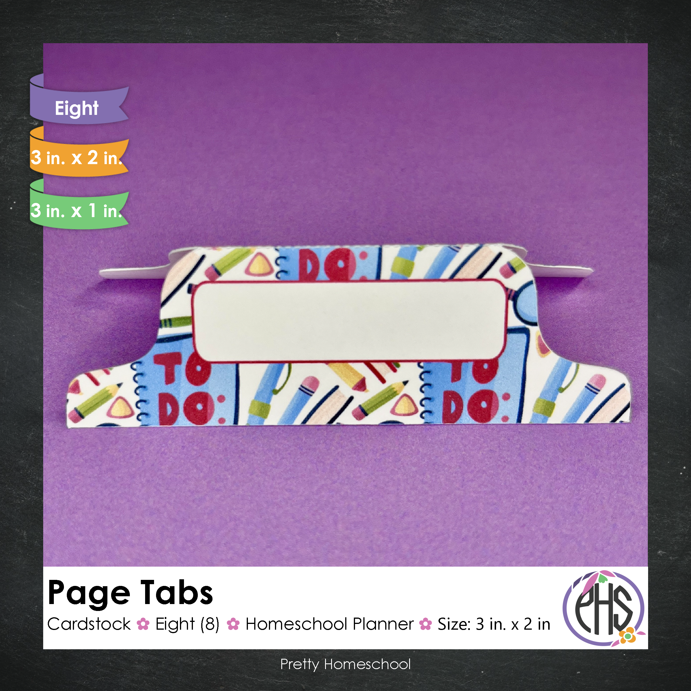 Page Tabs / Homeschool Planner / School