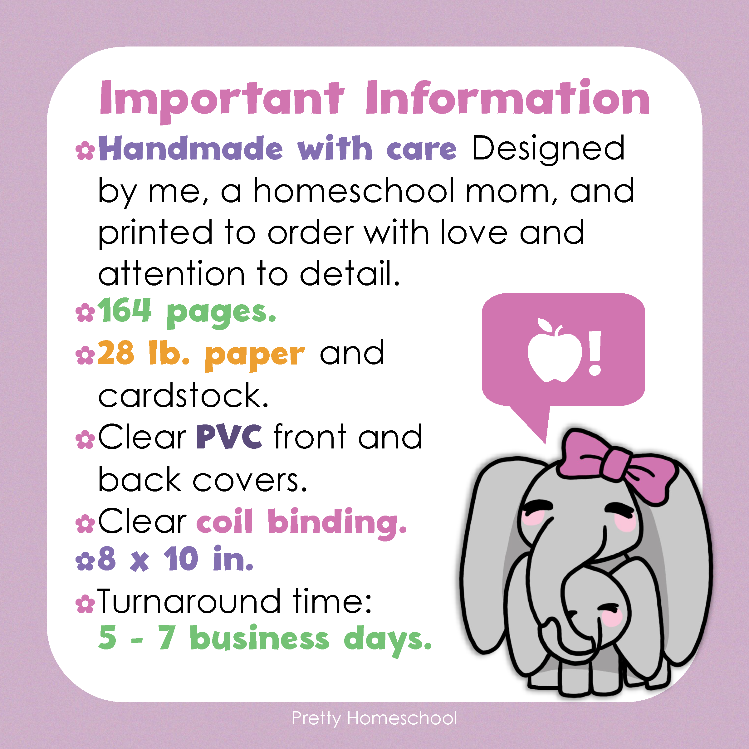 2026 Weekly Planner for Busy Homeschool Moms — Spiral Mom Organizer for Home & School