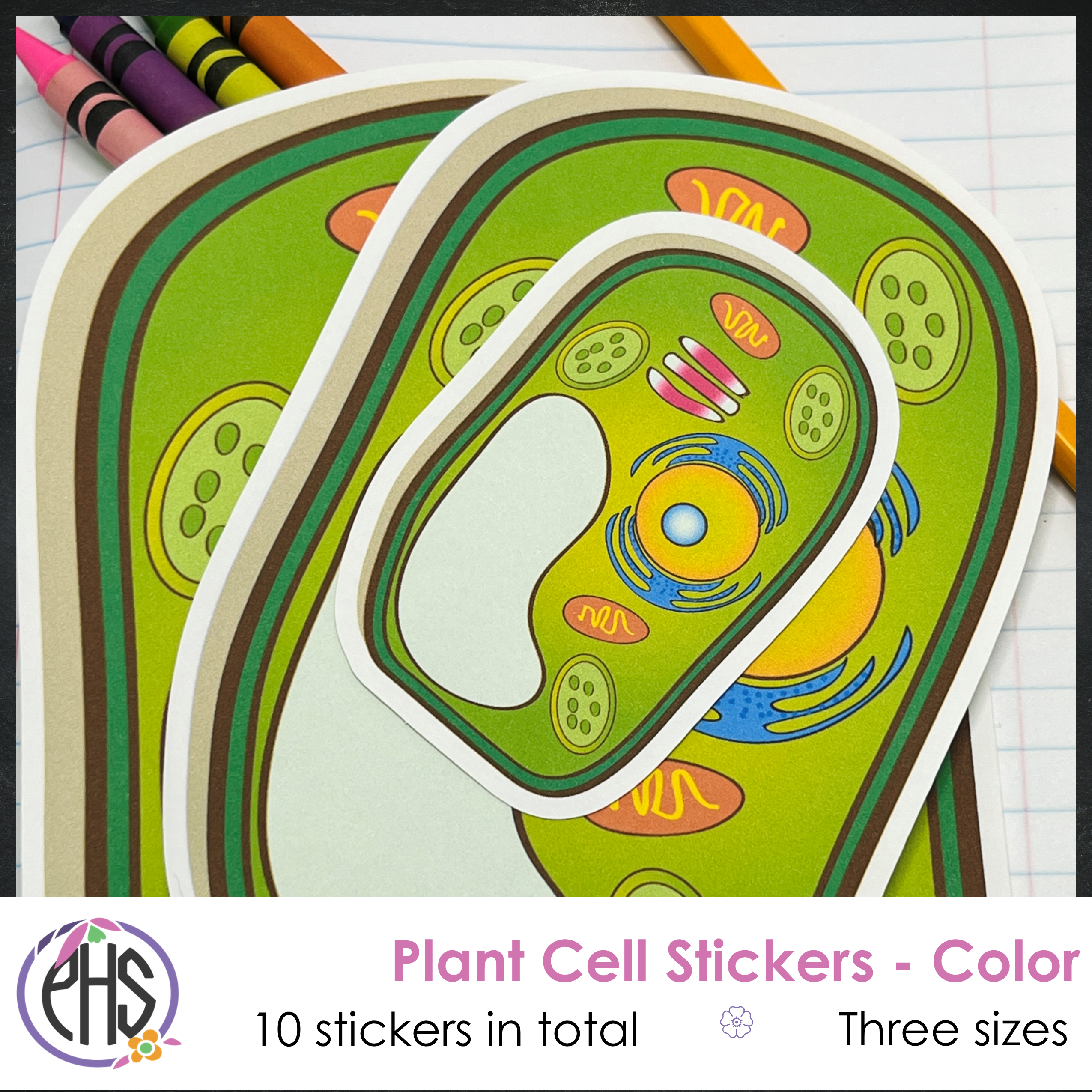 Plant Cell Stickers