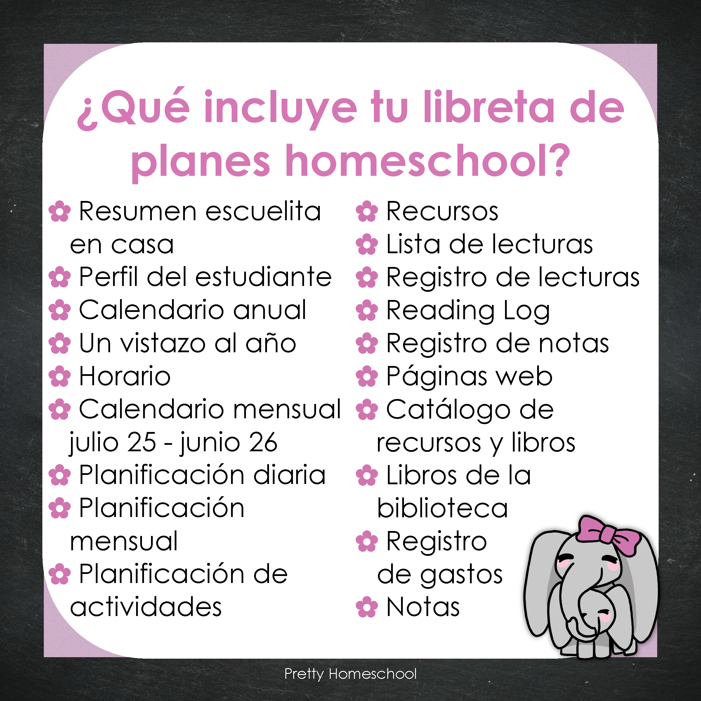 Libreta de Planes Homeschool Impresa | Planificador Diario y Semanal para 4 Estudiantes | Versión Impresa + PDF | Diseño escolar