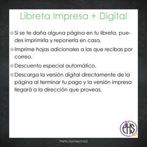 Libreta de planes homeschool / Planificación diaria o semanal / Impresa o encuadernada  / Aztec