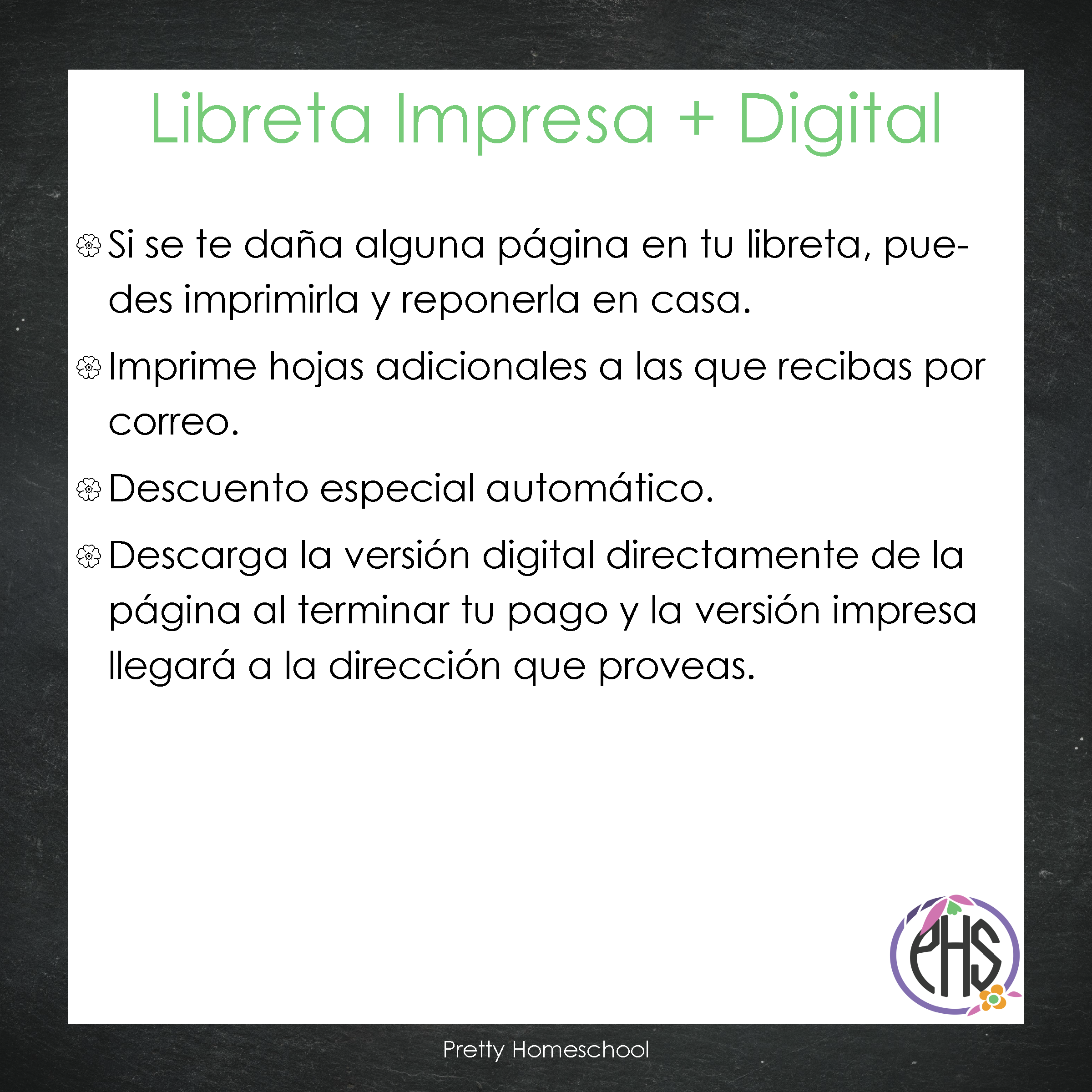 Libreta de planes homeschool / Planificación diaria o semanal / Impresa o encuadernada / Escuela