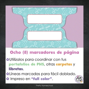 Marcadores de página: Portafolio Arcoiris