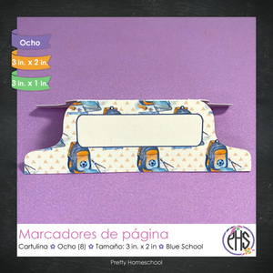 Marcadores de página: Portafolio Blue School