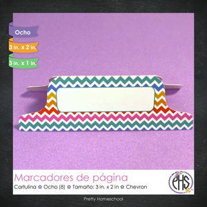 Marcadores de página: Portafolio Bright Chevron