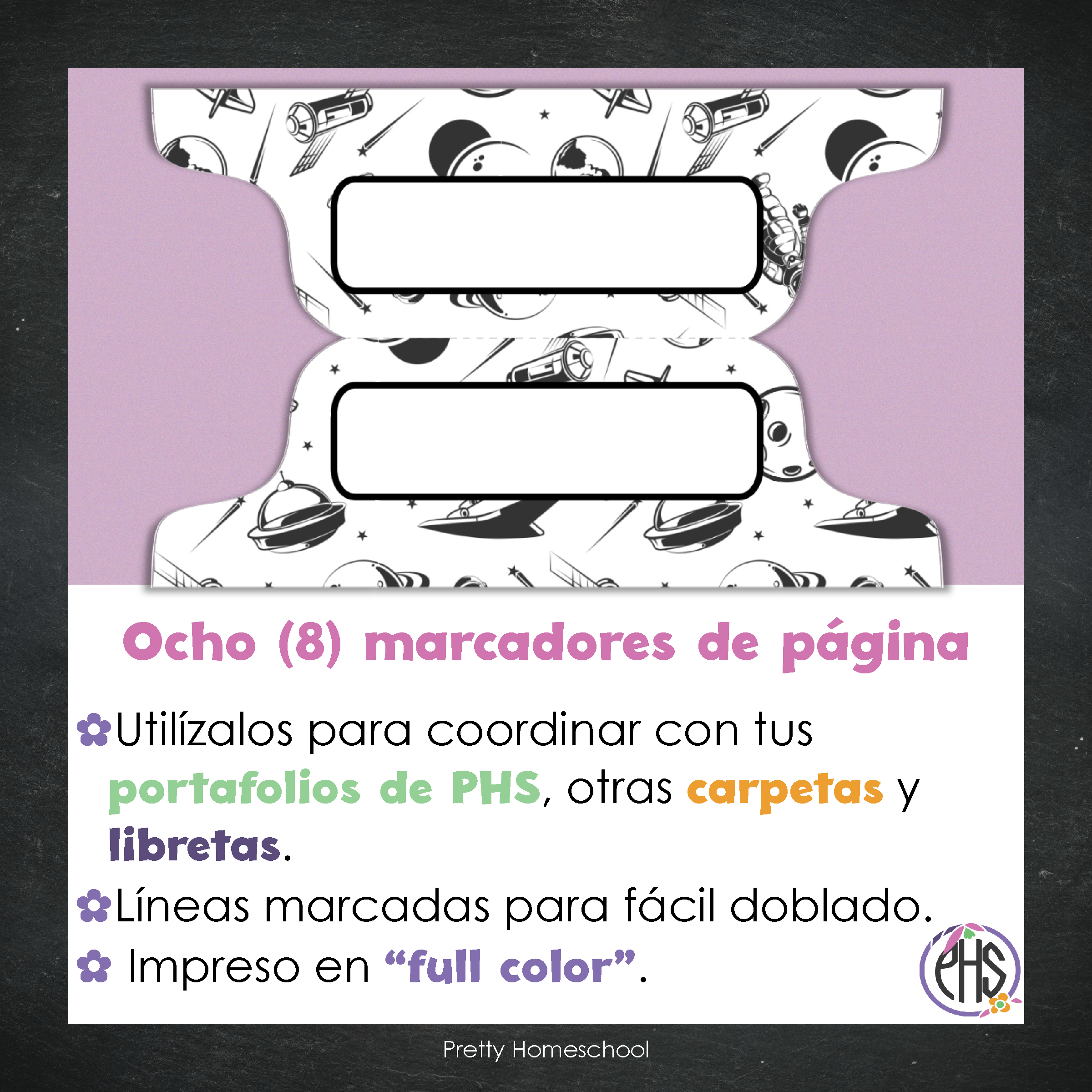 Marcadores de página: Portafolio Espacio