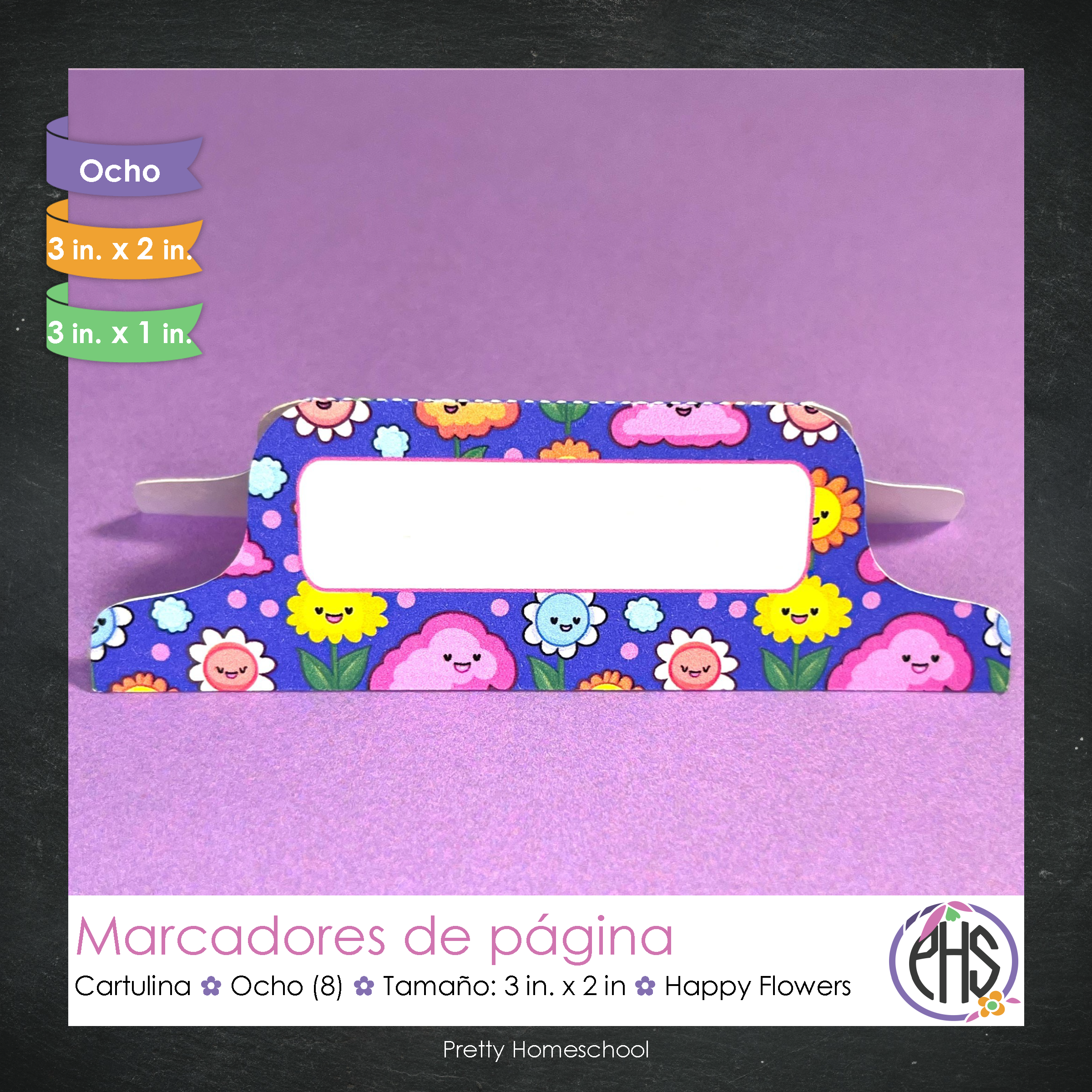 Marcadores de página: Portafolio Happy Flowers