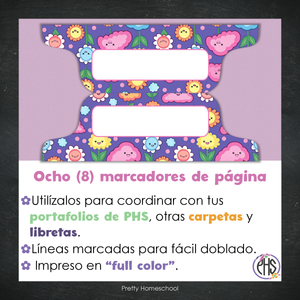 Marcadores de página: Portafolio Happy Flowers