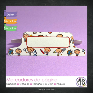 Marcadores de página: Portafolio Peques