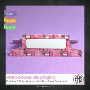 Marcadores de página: Portafolio Pink School