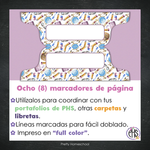 Marcadores de página: Portafolio Purple School
