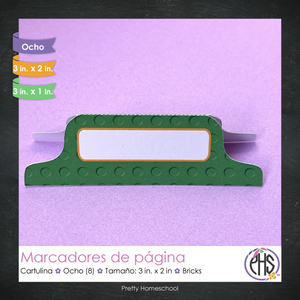 Marcadores de página: Portafolio Bricks