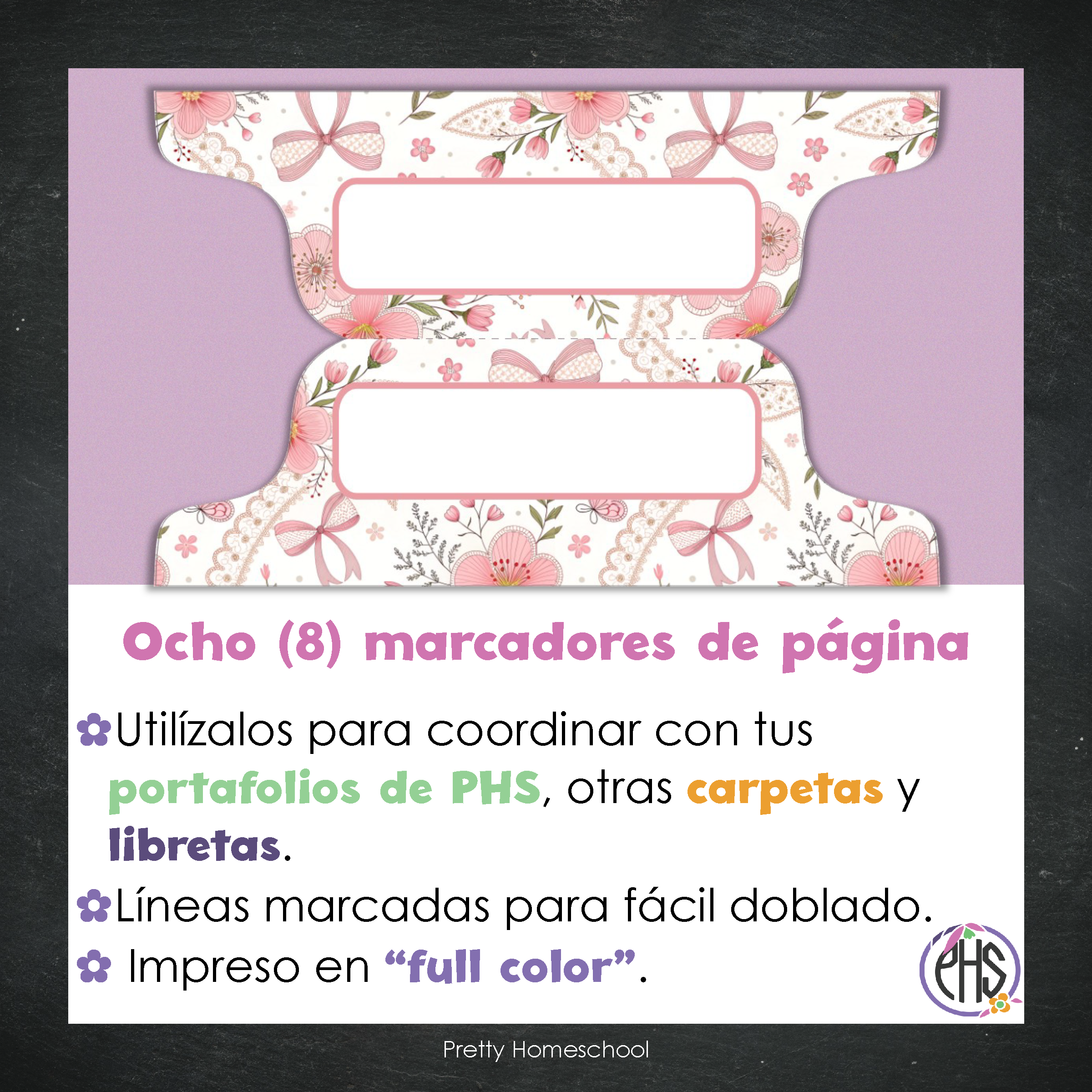 Marcadores de página: Portafolio Coquette