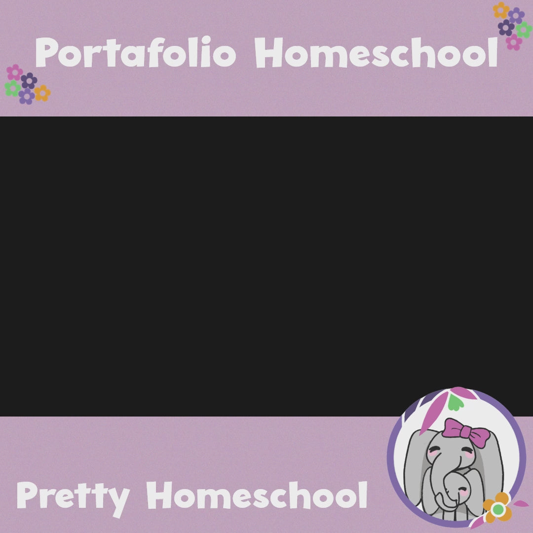 Portafolio Homeschooler 2025 – 2026 - Buhos y Flores - Impreso