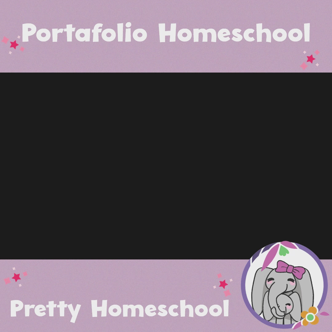Portafolio Homeschooler 2025–2026 – Dinosaur Girl (Digital SOLAMENTE)