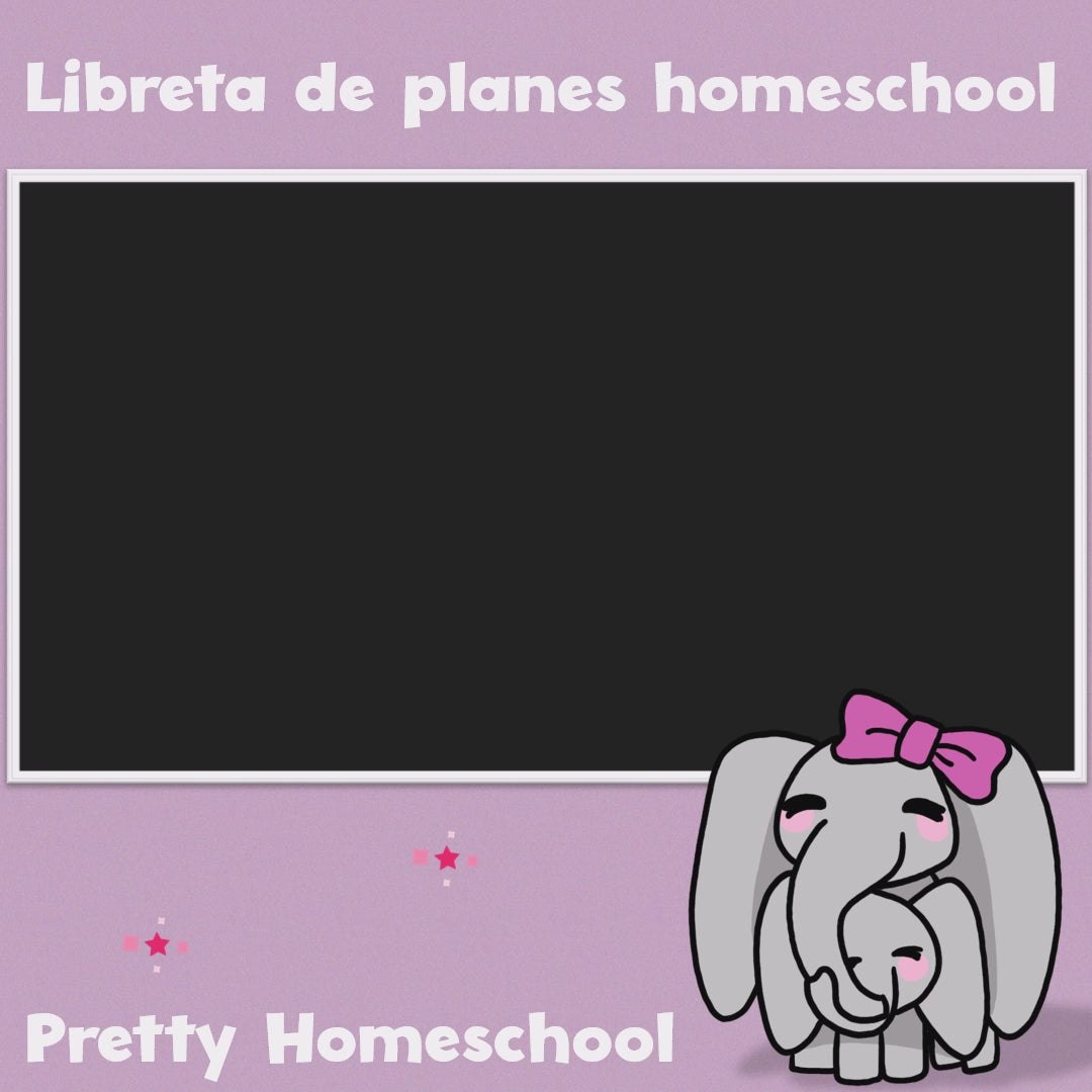 Libreta de Planes Homeschool en PDF | Planificación Diaria o Semanal para Varios Estudiantes | Diseño Esmeralda y oro
